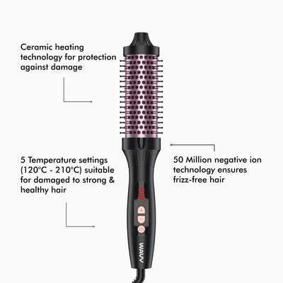 Thermal Blowout Brush Black