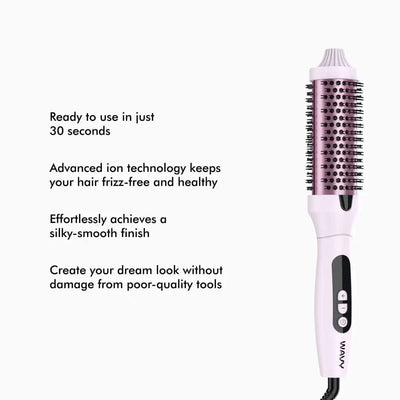 Thermal Blowout Brush Pink