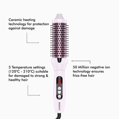 Thermal Blowout Brush Pink