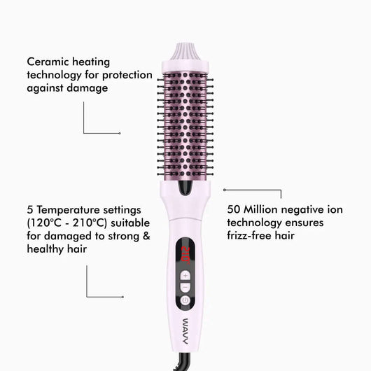 Thermal Blowout Brush Pink