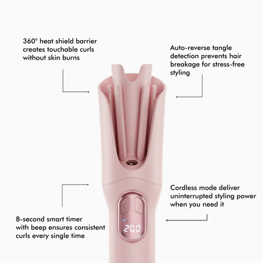 Cordless Automatic Hair Curler