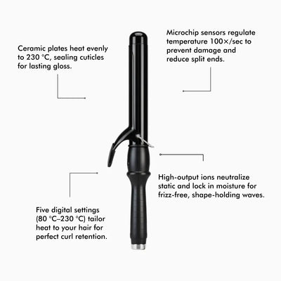 Long Barrel Curling Iron